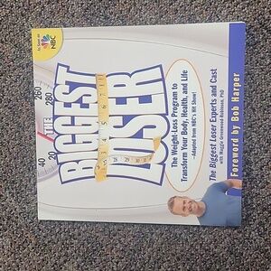 BOOK, THE BIGGEST LOSER Foreword by Bob Harper Like new condition 2005